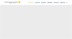Desktop Screenshot of mosebach-partner.de